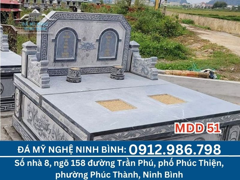 mộ đôi đá mdd 51