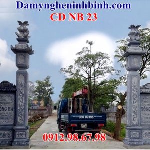 Cổng đá nghĩa trang 23