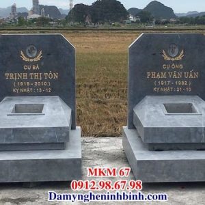 Mẫu mộ đá đẹp mau mo da dep MKM 67