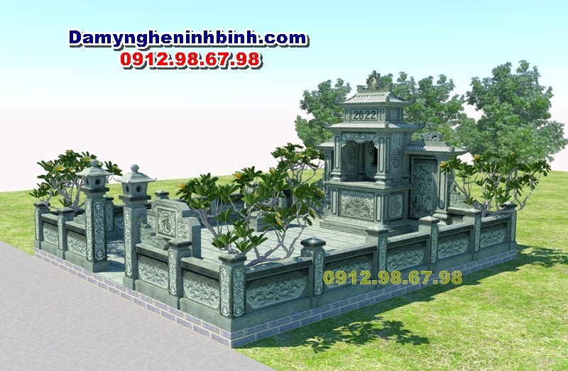 Khu lăng mộ đá xanh rêu tại huyện Minh Hóa, tỉnh Quảng Bình