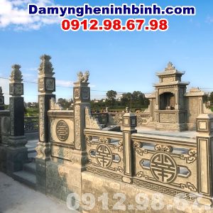 Khu lăng mộ đá xanh rêu tại Yên Cường Ý Yên Nam Định