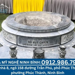 Lăng mộ đá xanh đen NB 23