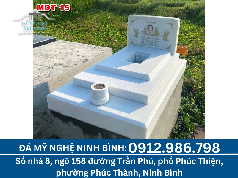 lăng mộ đá trắng nguyên khối