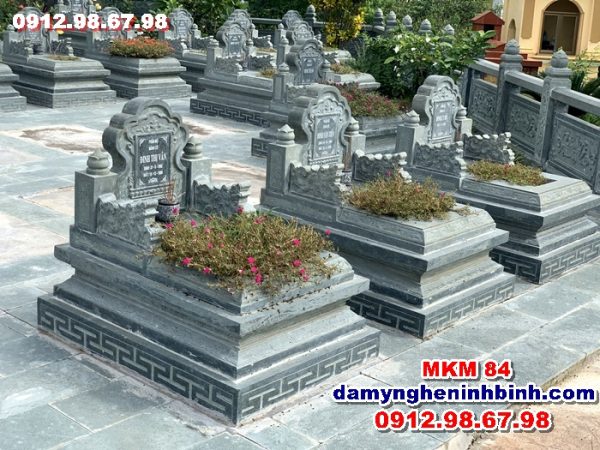 mẫu lăng mộ đá đẹp ninh bình mau lang mo da dep ninh binh mkm 84
