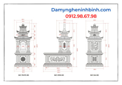 thiết kế khu lăng mộ